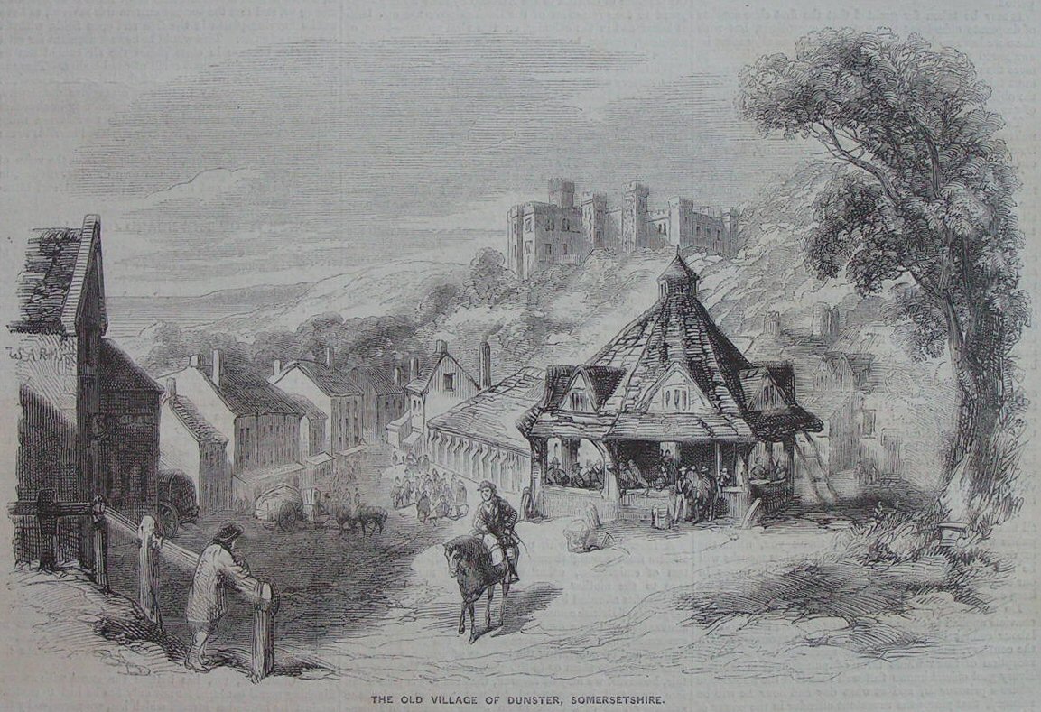Wood - The Old Village of Dunster, Somersetshire